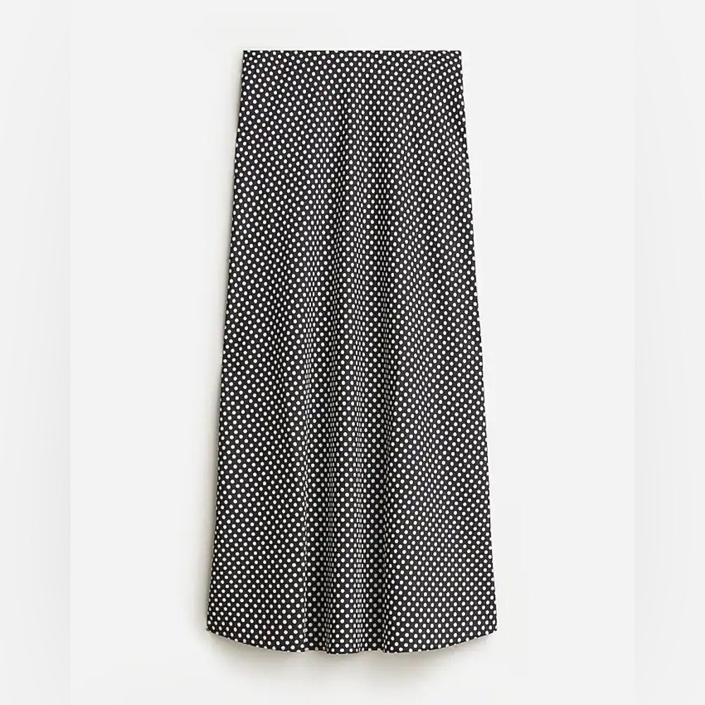 NWT J Crew Gwenyth Polka Dot Skirt XXS